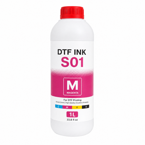 DTF Ink S01 Magenta 1 Liter Bottle